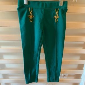 JANIE & JACK PONTE PANTS - EUC
